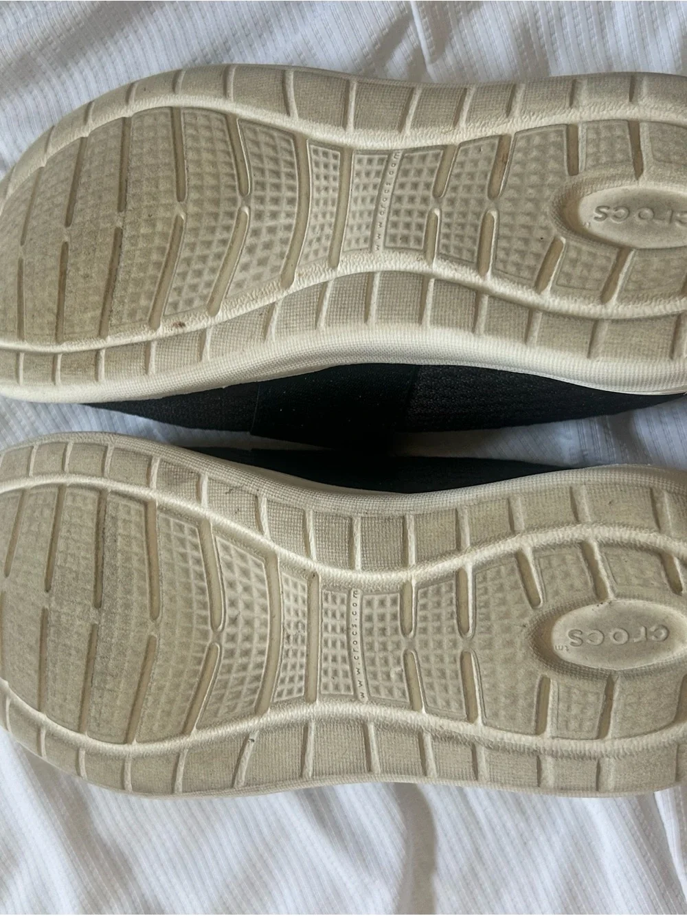 Crocs LiteRide Slip-On Sneakers - Women’s Size 6 Black